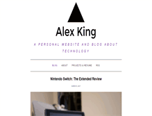 Tablet Screenshot of alexvking.com